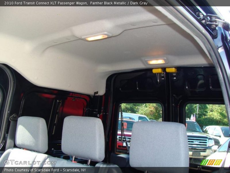 Panther Black Metallic / Dark Gray 2010 Ford Transit Connect XLT Passenger Wagon