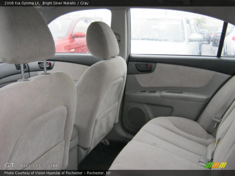 Bright Silver Metallic / Gray 2008 Kia Optima LX