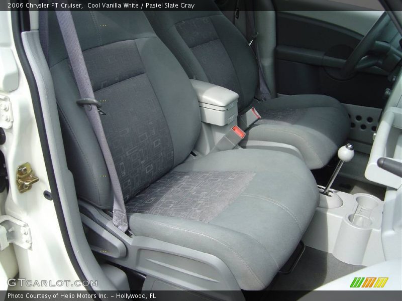 Cool Vanilla White / Pastel Slate Gray 2006 Chrysler PT Cruiser