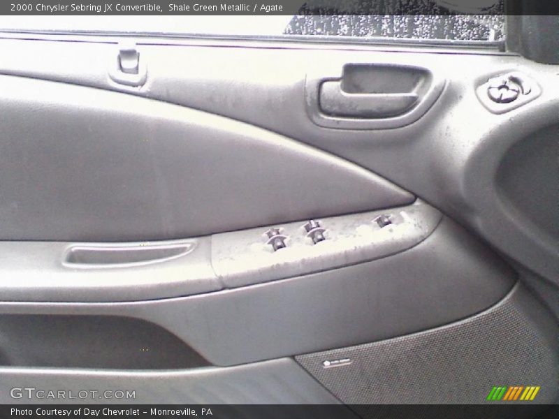 Shale Green Metallic / Agate 2000 Chrysler Sebring JX Convertible