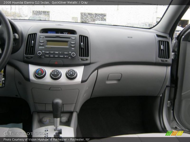 QuickSilver Metallic / Gray 2008 Hyundai Elantra GLS Sedan