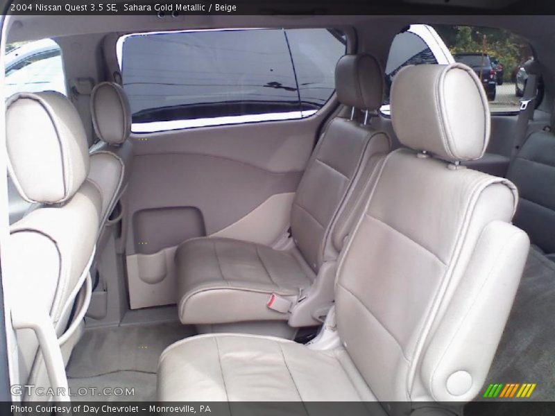 Sahara Gold Metallic / Beige 2004 Nissan Quest 3.5 SE