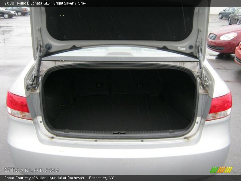 Bright Silver / Gray 2008 Hyundai Sonata GLS