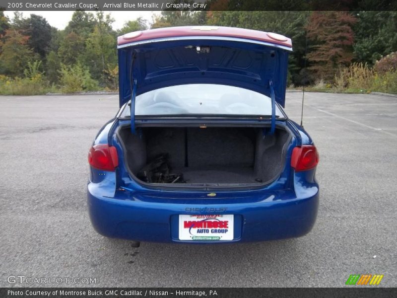 Arrival Blue Metallic / Graphite Gray 2005 Chevrolet Cavalier Coupe