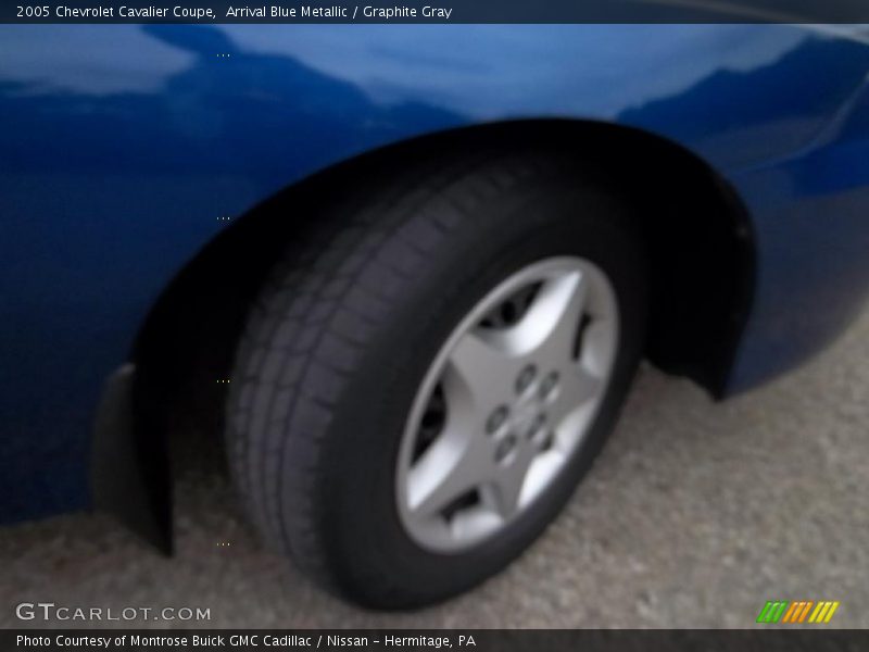 Arrival Blue Metallic / Graphite Gray 2005 Chevrolet Cavalier Coupe