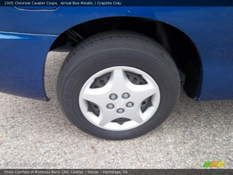 Arrival Blue Metallic / Graphite Gray 2005 Chevrolet Cavalier Coupe