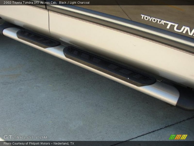 Black / Light Charcoal 2002 Toyota Tundra SR5 Access Cab