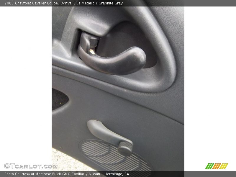 Arrival Blue Metallic / Graphite Gray 2005 Chevrolet Cavalier Coupe