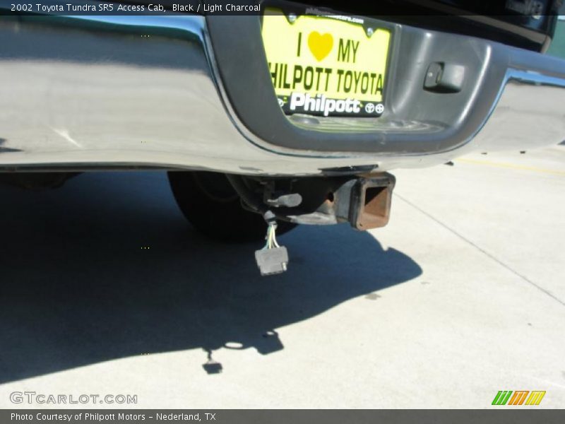 Black / Light Charcoal 2002 Toyota Tundra SR5 Access Cab