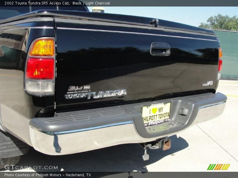 Black / Light Charcoal 2002 Toyota Tundra SR5 Access Cab