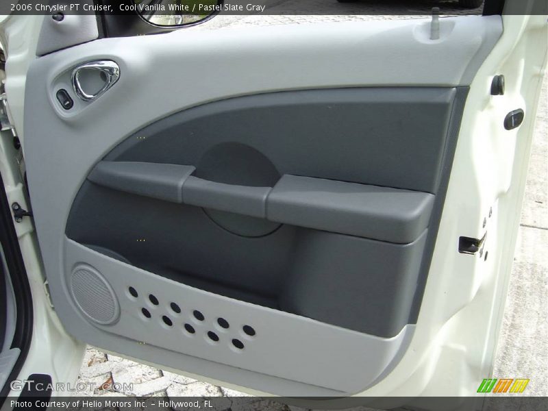 Cool Vanilla White / Pastel Slate Gray 2006 Chrysler PT Cruiser