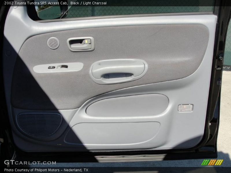 Black / Light Charcoal 2002 Toyota Tundra SR5 Access Cab