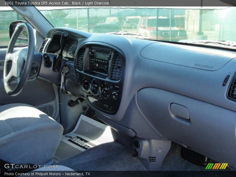 Black / Light Charcoal 2002 Toyota Tundra SR5 Access Cab