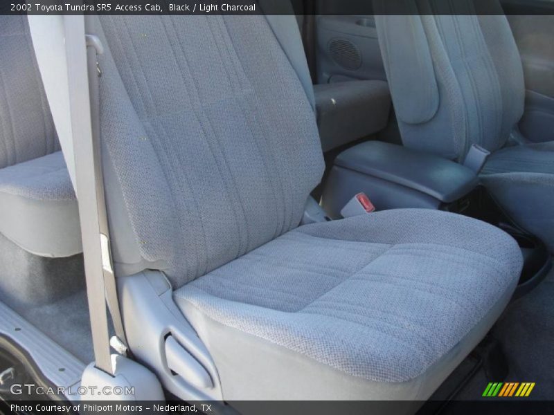 Black / Light Charcoal 2002 Toyota Tundra SR5 Access Cab