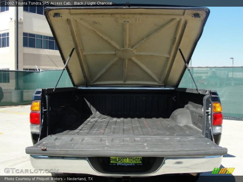 Black / Light Charcoal 2002 Toyota Tundra SR5 Access Cab