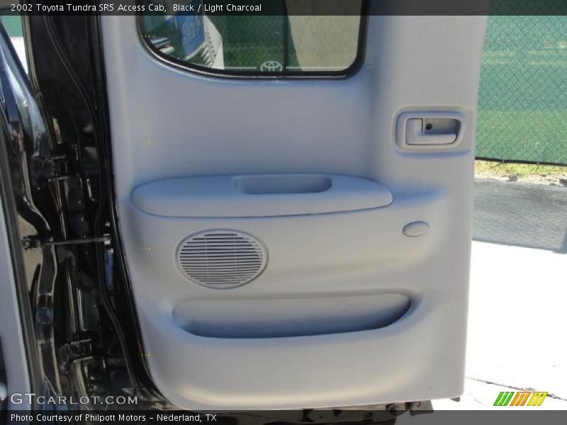 Black / Light Charcoal 2002 Toyota Tundra SR5 Access Cab