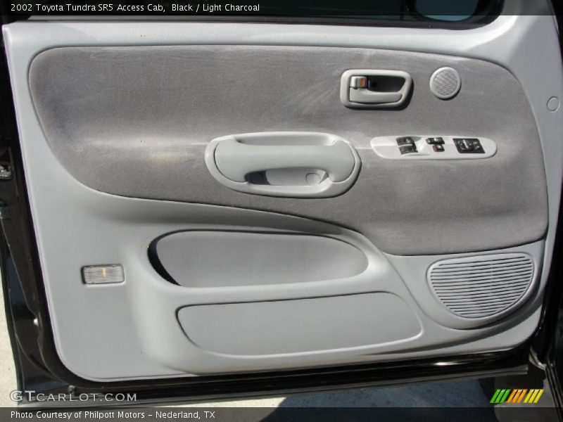 Black / Light Charcoal 2002 Toyota Tundra SR5 Access Cab