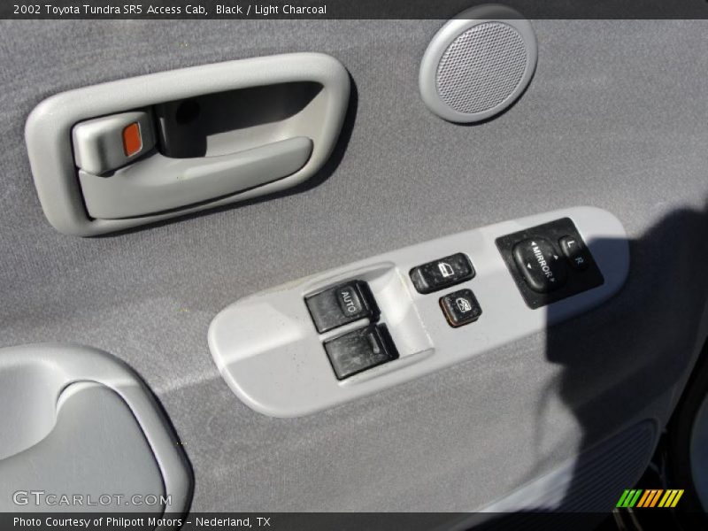Black / Light Charcoal 2002 Toyota Tundra SR5 Access Cab