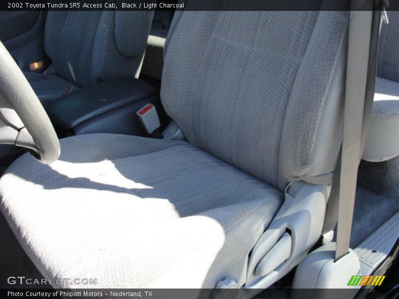Black / Light Charcoal 2002 Toyota Tundra SR5 Access Cab