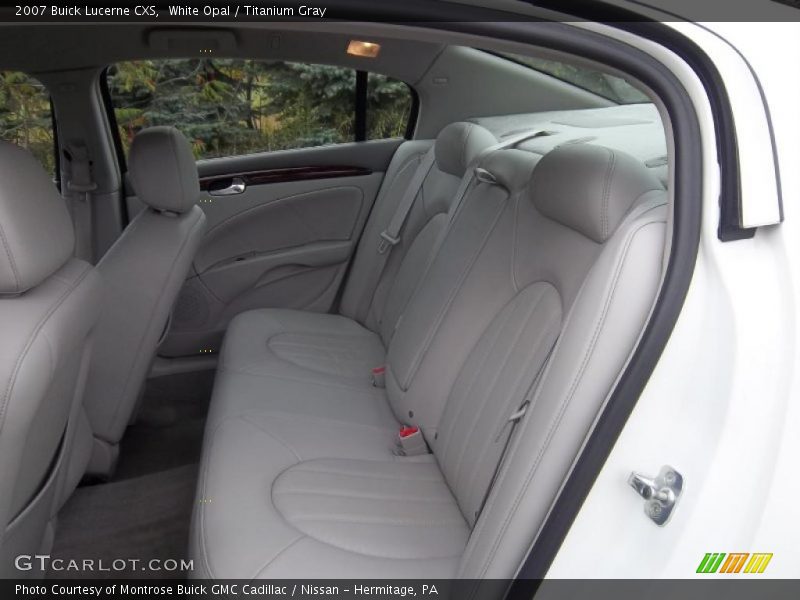 White Opal / Titanium Gray 2007 Buick Lucerne CXS
