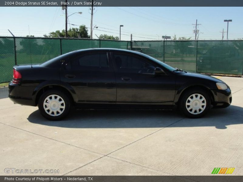 Black / Dark Slate Gray 2004 Dodge Stratus SE Sedan