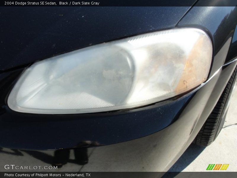 Black / Dark Slate Gray 2004 Dodge Stratus SE Sedan