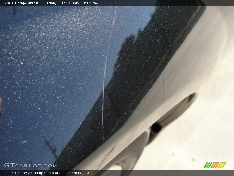 Black / Dark Slate Gray 2004 Dodge Stratus SE Sedan