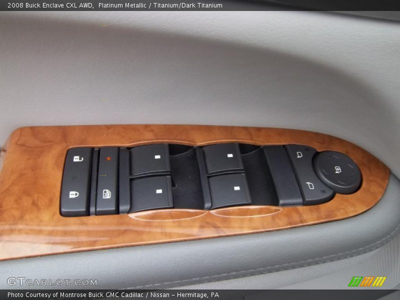 Platinum Metallic / Titanium/Dark Titanium 2008 Buick Enclave CXL AWD