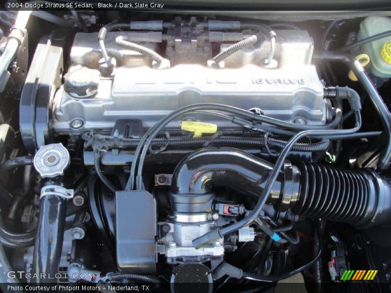 Black / Dark Slate Gray 2004 Dodge Stratus SE Sedan