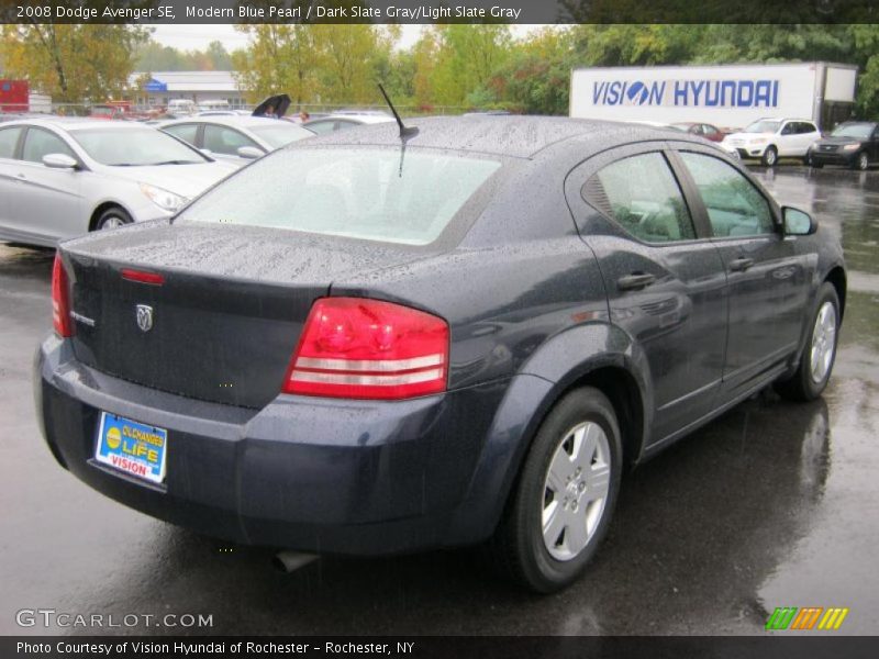 Modern Blue Pearl / Dark Slate Gray/Light Slate Gray 2008 Dodge Avenger SE