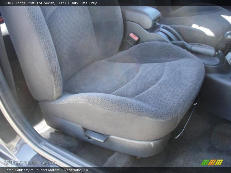 Black / Dark Slate Gray 2004 Dodge Stratus SE Sedan