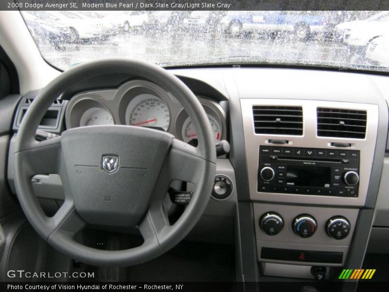 Modern Blue Pearl / Dark Slate Gray/Light Slate Gray 2008 Dodge Avenger SE