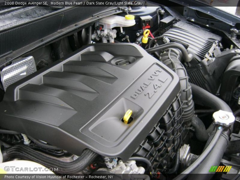 Modern Blue Pearl / Dark Slate Gray/Light Slate Gray 2008 Dodge Avenger SE