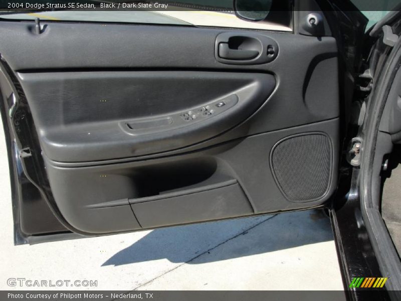 Black / Dark Slate Gray 2004 Dodge Stratus SE Sedan