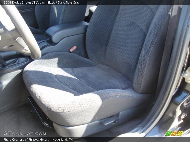 Black / Dark Slate Gray 2004 Dodge Stratus SE Sedan