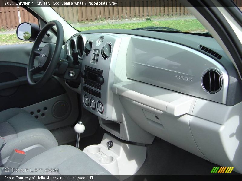 Cool Vanilla White / Pastel Slate Gray 2006 Chrysler PT Cruiser