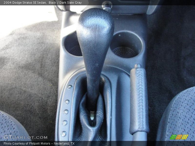 Black / Dark Slate Gray 2004 Dodge Stratus SE Sedan