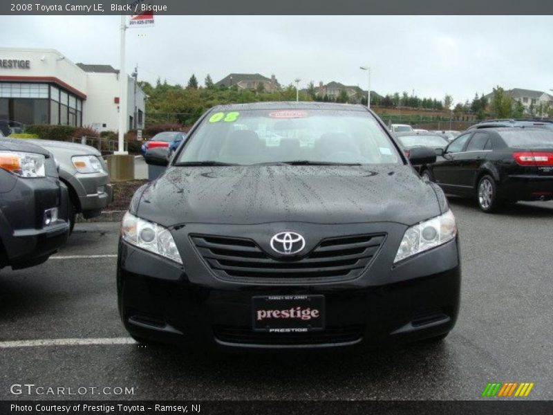 Black / Bisque 2008 Toyota Camry LE