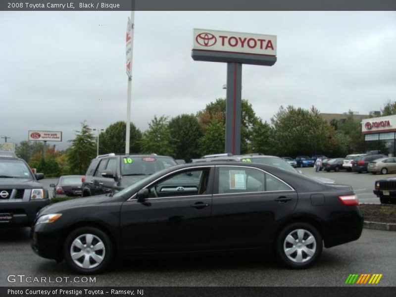 Black / Bisque 2008 Toyota Camry LE