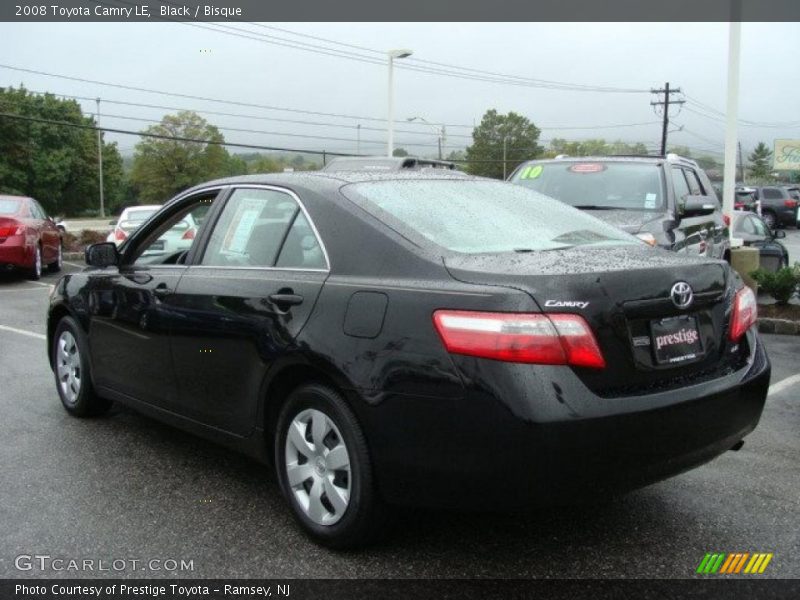 Black / Bisque 2008 Toyota Camry LE