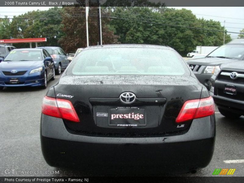 Black / Bisque 2008 Toyota Camry LE