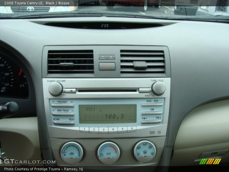 Black / Bisque 2008 Toyota Camry LE