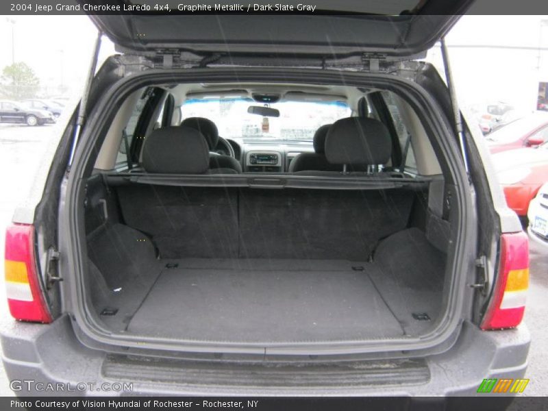 Graphite Metallic / Dark Slate Gray 2004 Jeep Grand Cherokee Laredo 4x4