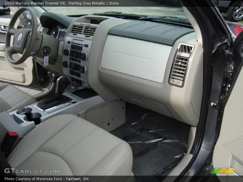 Sterling Grey Metallic / Stone 2009 Mercury Mariner Premier V6