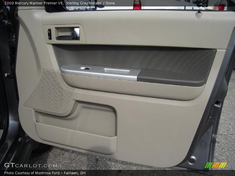Sterling Grey Metallic / Stone 2009 Mercury Mariner Premier V6