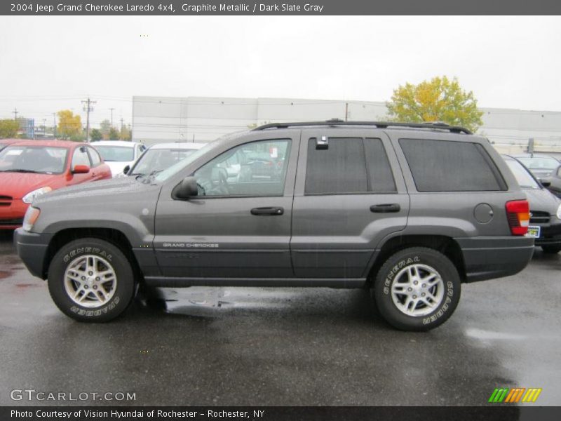 Graphite Metallic / Dark Slate Gray 2004 Jeep Grand Cherokee Laredo 4x4