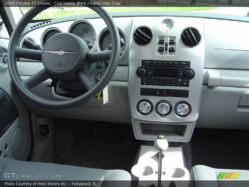 Cool Vanilla White / Pastel Slate Gray 2006 Chrysler PT Cruiser