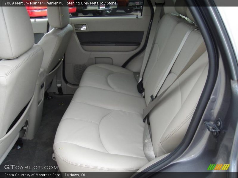 Sterling Grey Metallic / Stone 2009 Mercury Mariner Premier V6