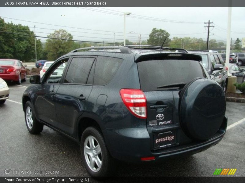 Black Forest Pearl / Sand Beige 2009 Toyota RAV4 4WD