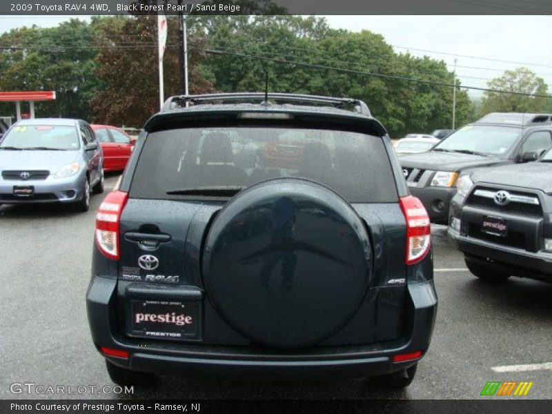 Black Forest Pearl / Sand Beige 2009 Toyota RAV4 4WD